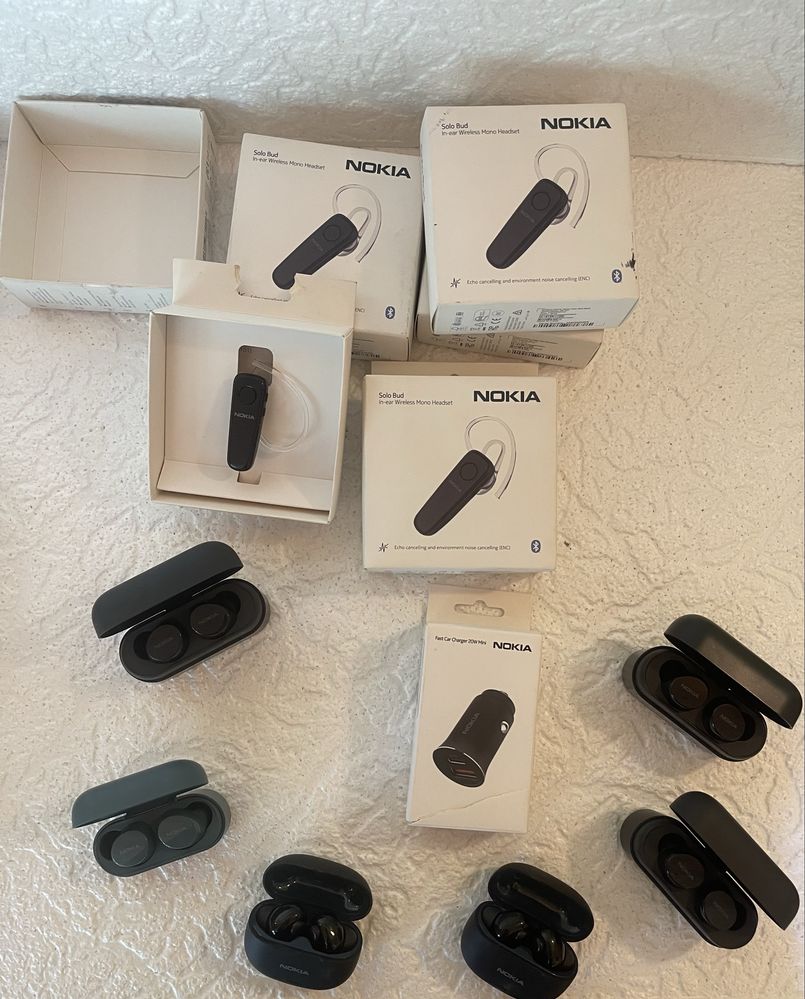Нови и употребявани Nokia слушалки и зарядни на ниски цени!