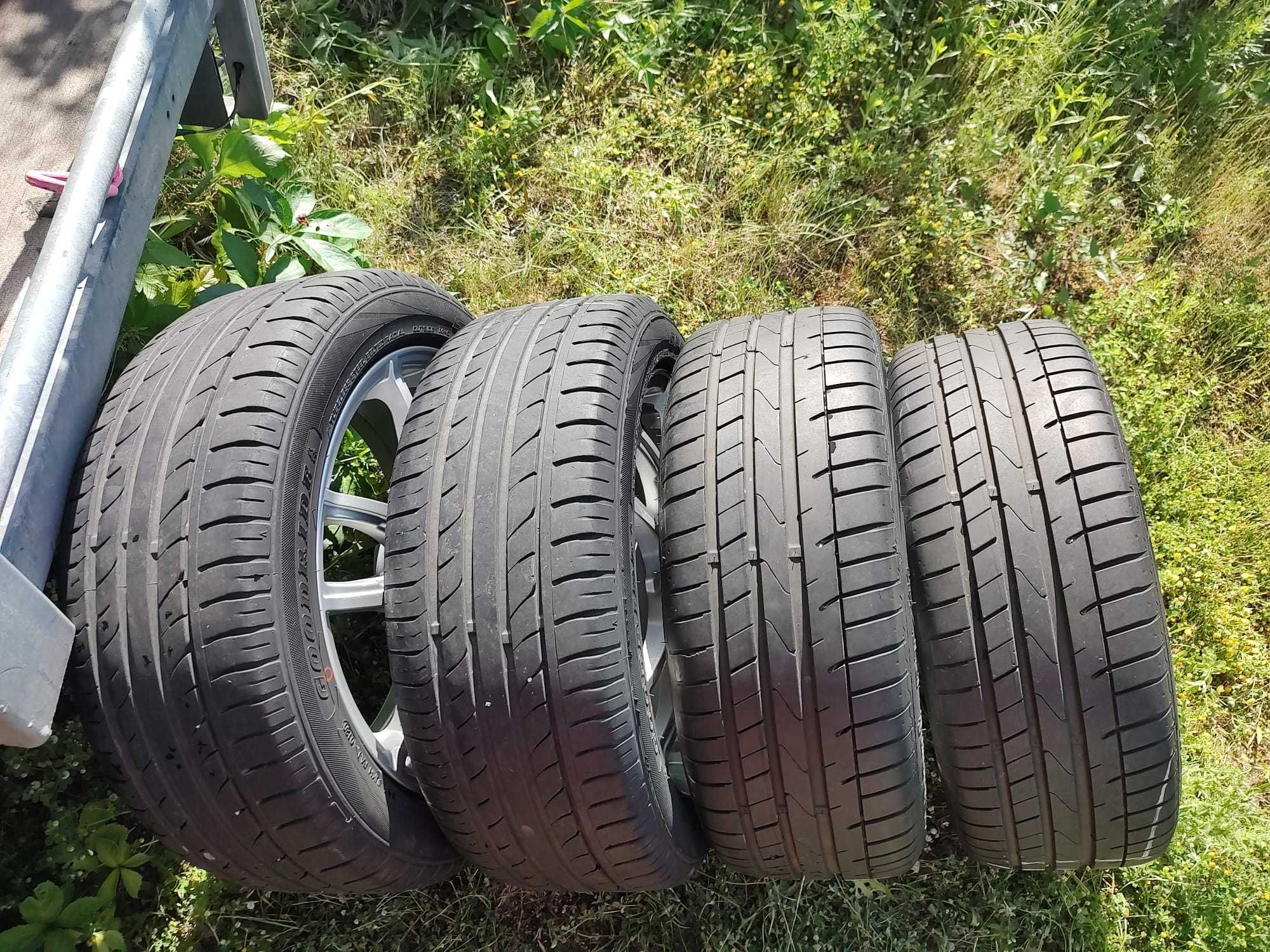 Лети джанти 17" 5х114,3 гуми 215/50/17
