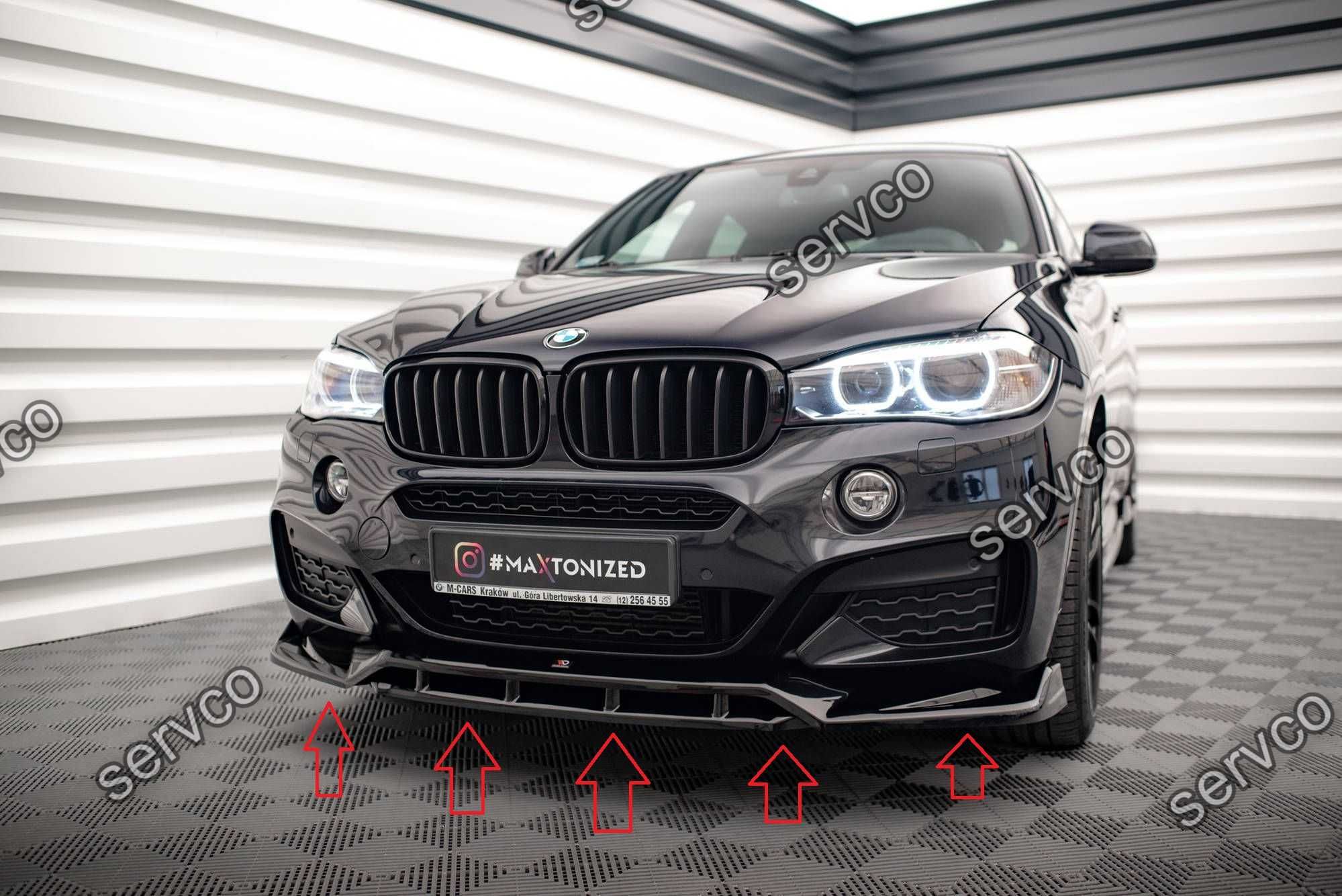 Bodykit Bmw X6 F16 M-Pachet 2014-2019 v3 Maxton Design