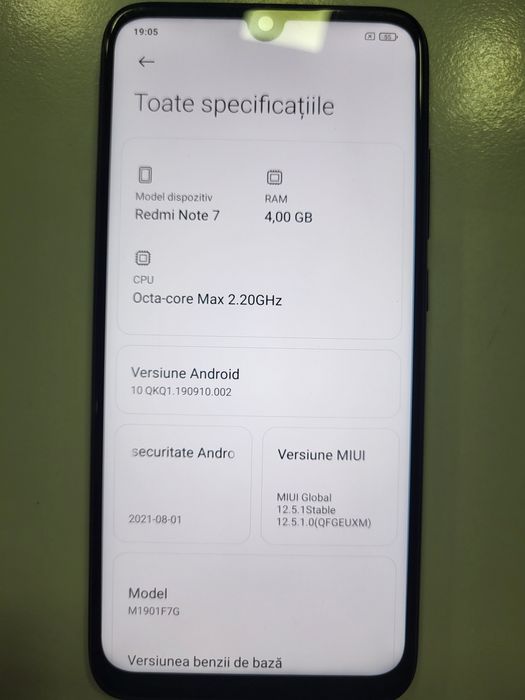 Redmi Note 7 Impecabil ca Nou Poze Reale