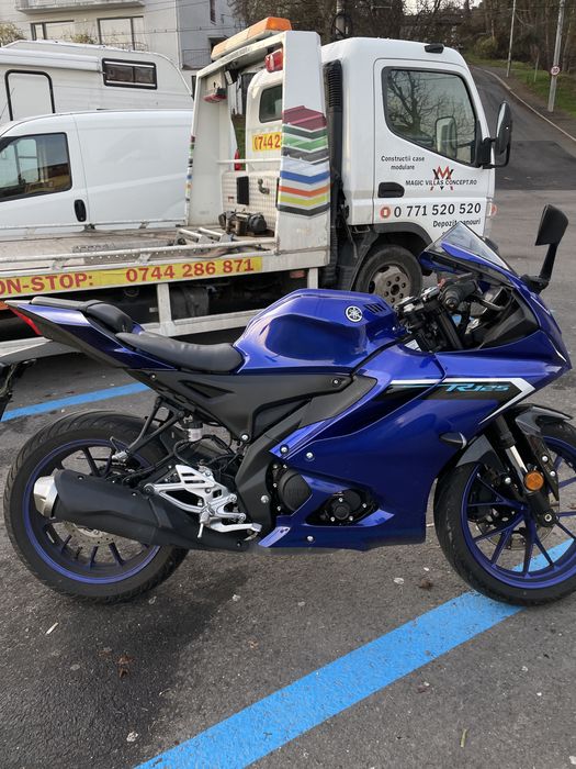 Yamaha r125 2025 in garantie inca 2 ani.