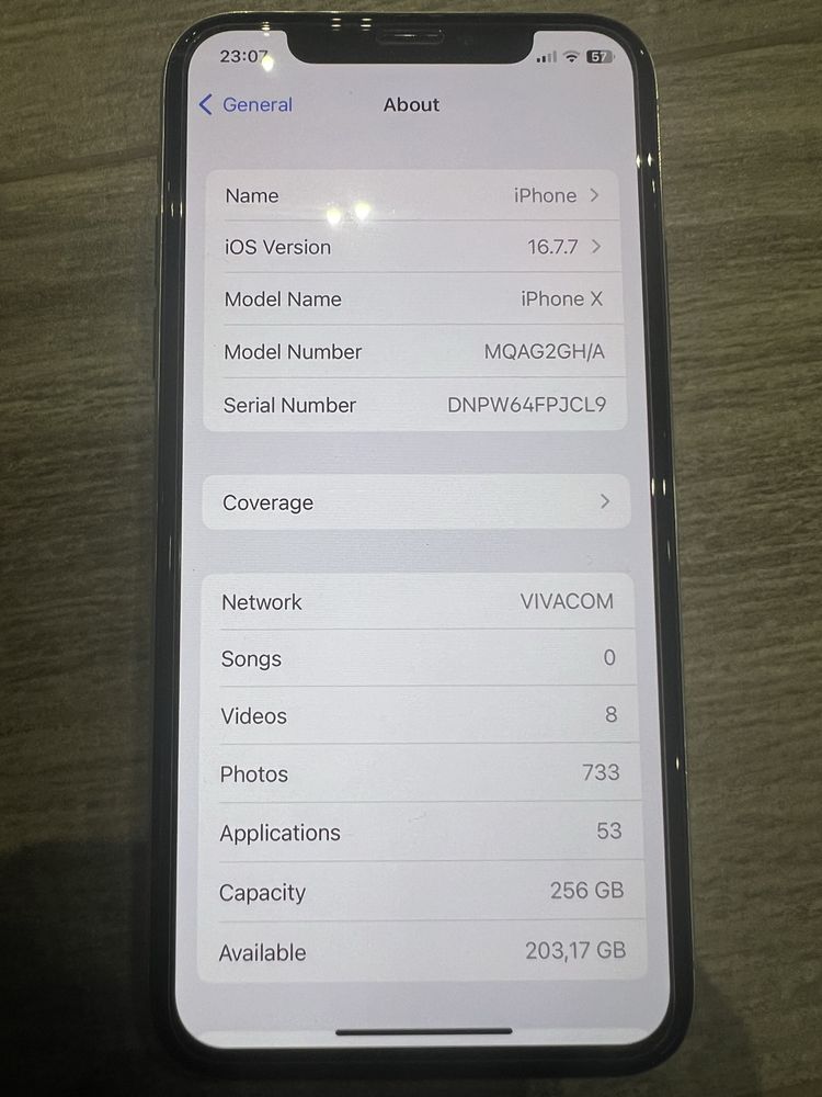 IPhone X 256 GB