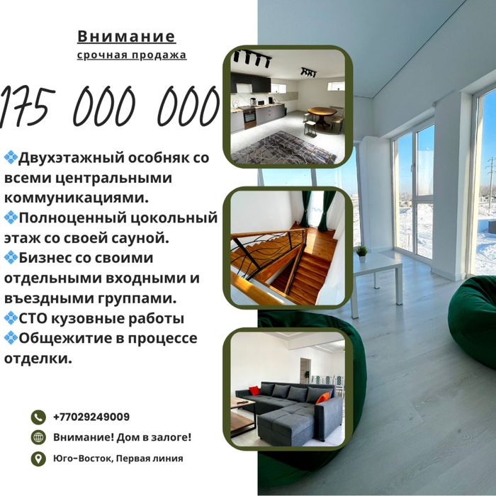 Дом на Юго-Востоке практически новый…..