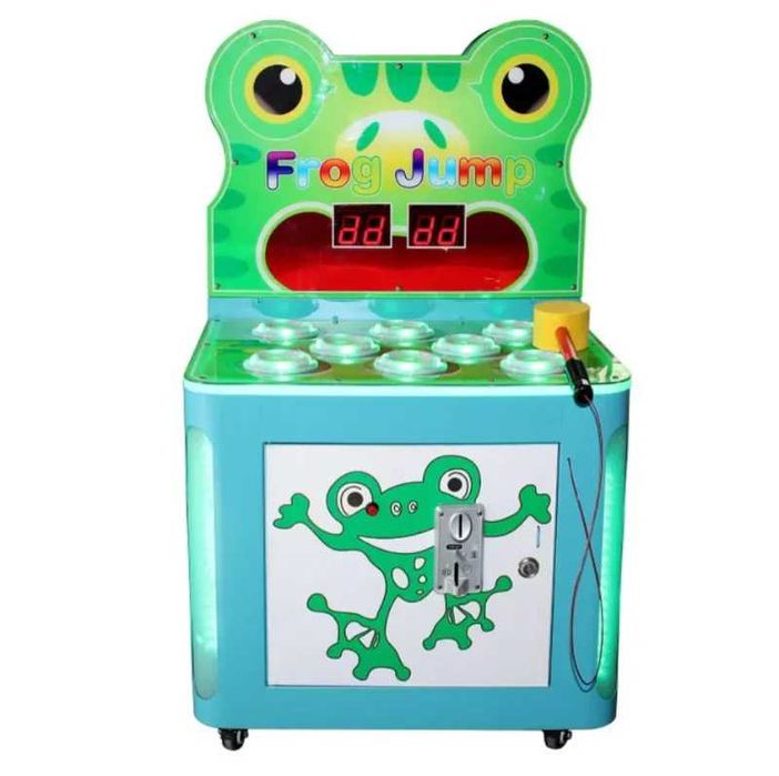 Детска машина Frog Jump с чукове жаби с жетони и монети | NOVA HOLD