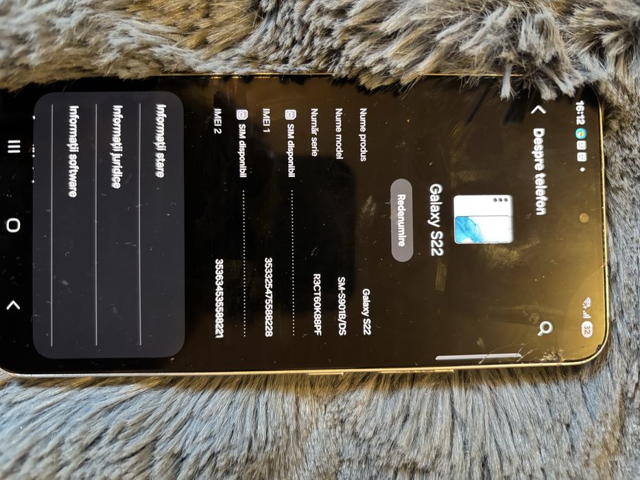 Se vinde Samsung Galaxi S22