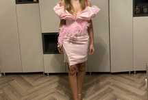 Rochie de ocazie roz 34