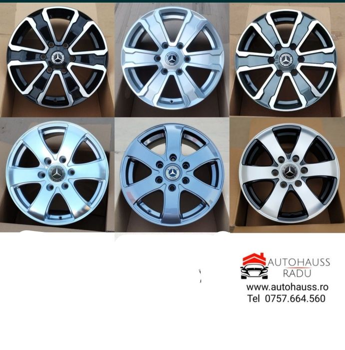 Jante R16 Noi Mercedes Sprinter de Greutate pt  5600 kg