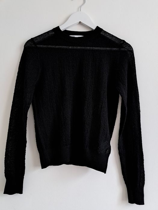 Прозиращ пуловер Zara