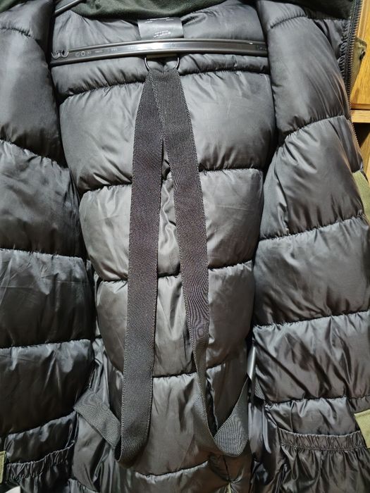 Pull&bear, geacă lungă cu glugă, bărbați.