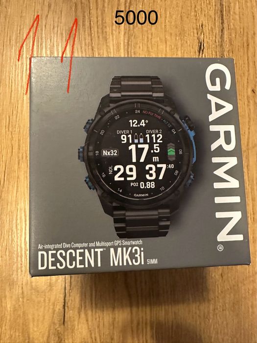 Garmin epix pro, descent mk3i