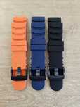 Curea silicon pt ceas Luminox 24mm. Calitate top premium.