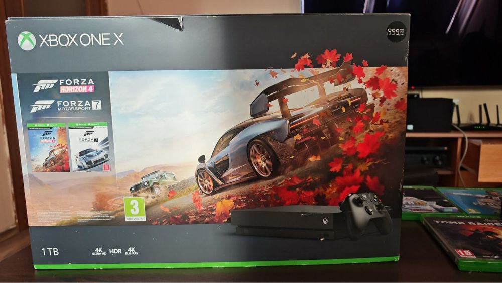 Xbox One x 1tb Forza horizon 5 Genesis Seaborg 400 Игри+Подарък