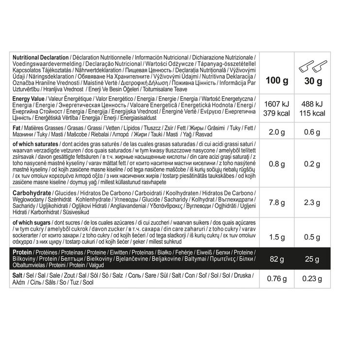 Proteină Pure whey 100% isolate Gust de - produs resigilat Decathlon