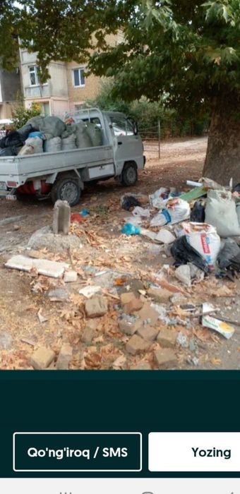 MUSOR MUSIR olib ketamiz. Вивоз Мусор .Chiqindilarni tashish xizmati