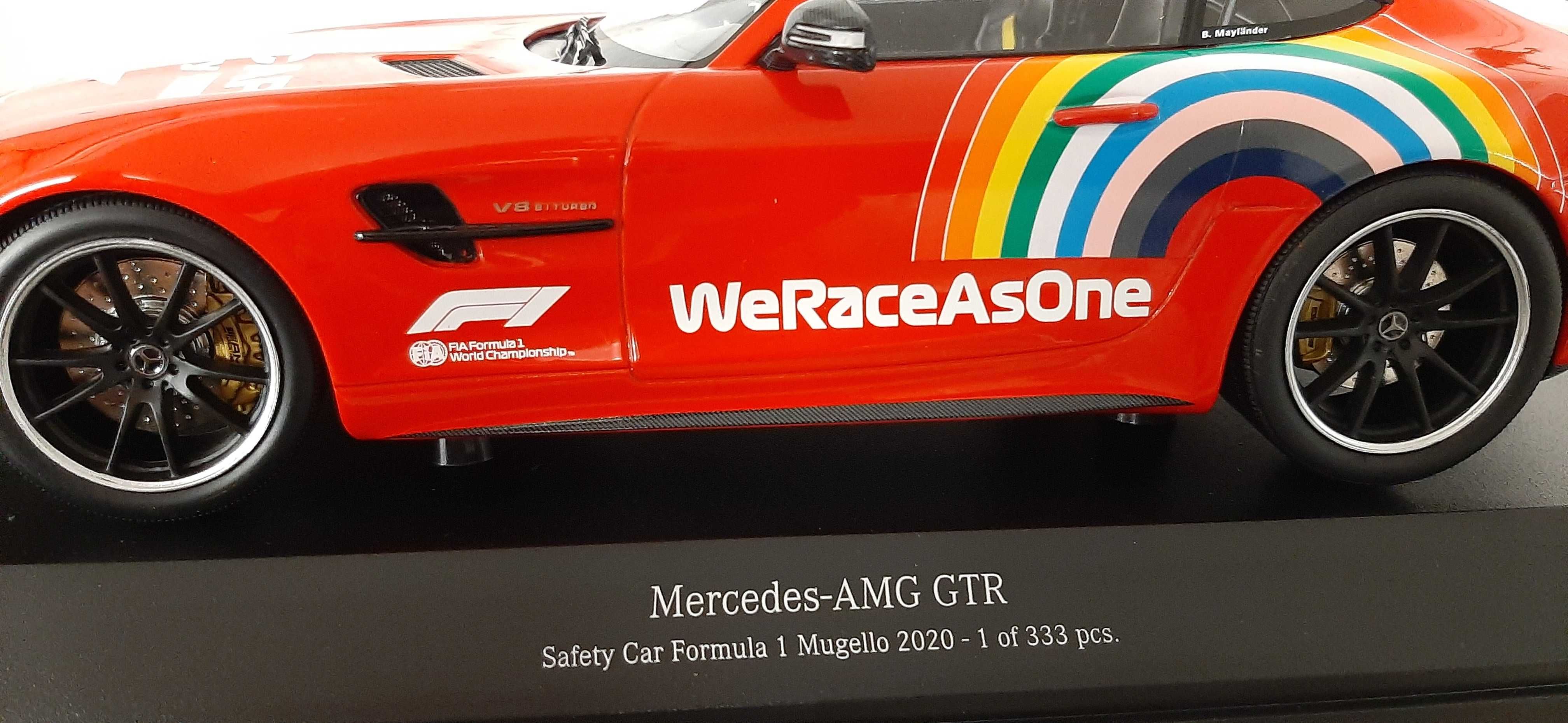 Vand Macheta Mercedes AMG GT-R Safety Car 1/18