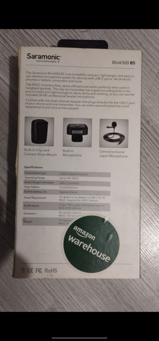 Pune și asta pe OLX...Lavaliera digitala Saramonic Blink 500 B5