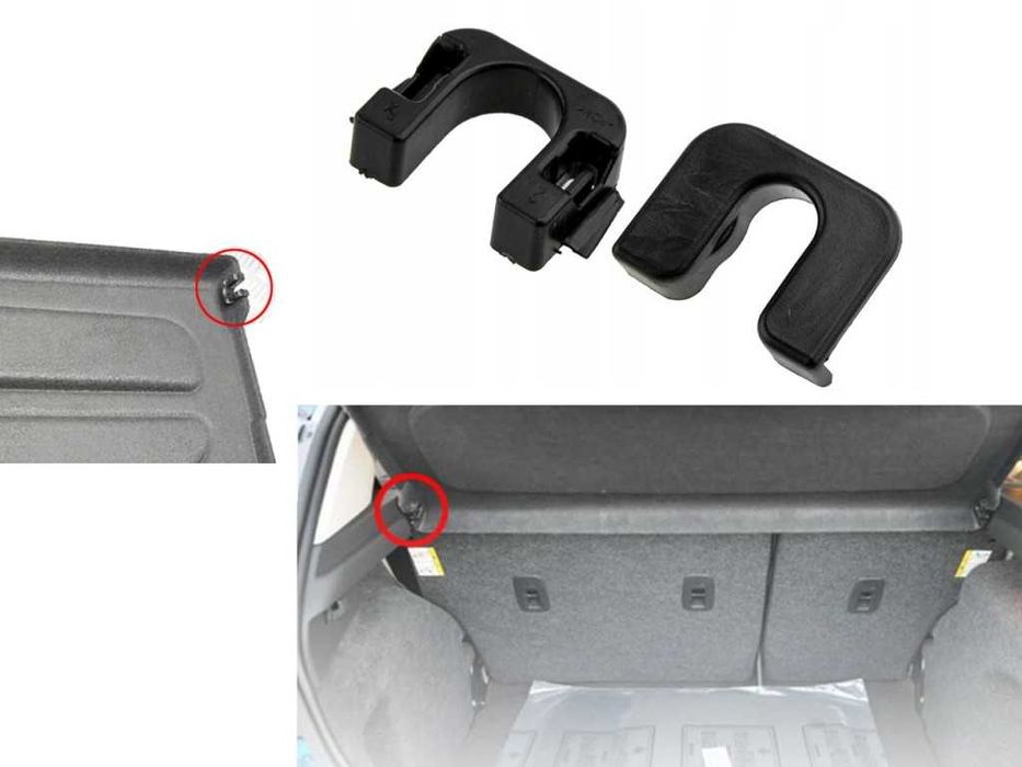 Копка за кора на багажник Opel Corsa,Meriva,Ford B-Max,Fiesta,Focus