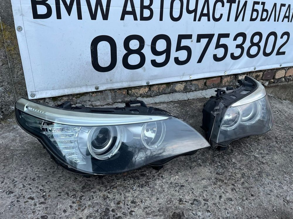 Фейслифт фарове БМВ Е60 Е61 / facelift BMW E60 E61