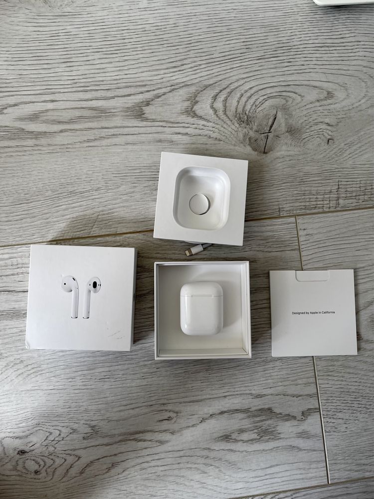 Apple Airpods Gen 2 Originale - in stare excelenta, Full Box