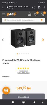 Boxe Presonus Eris E 3.5