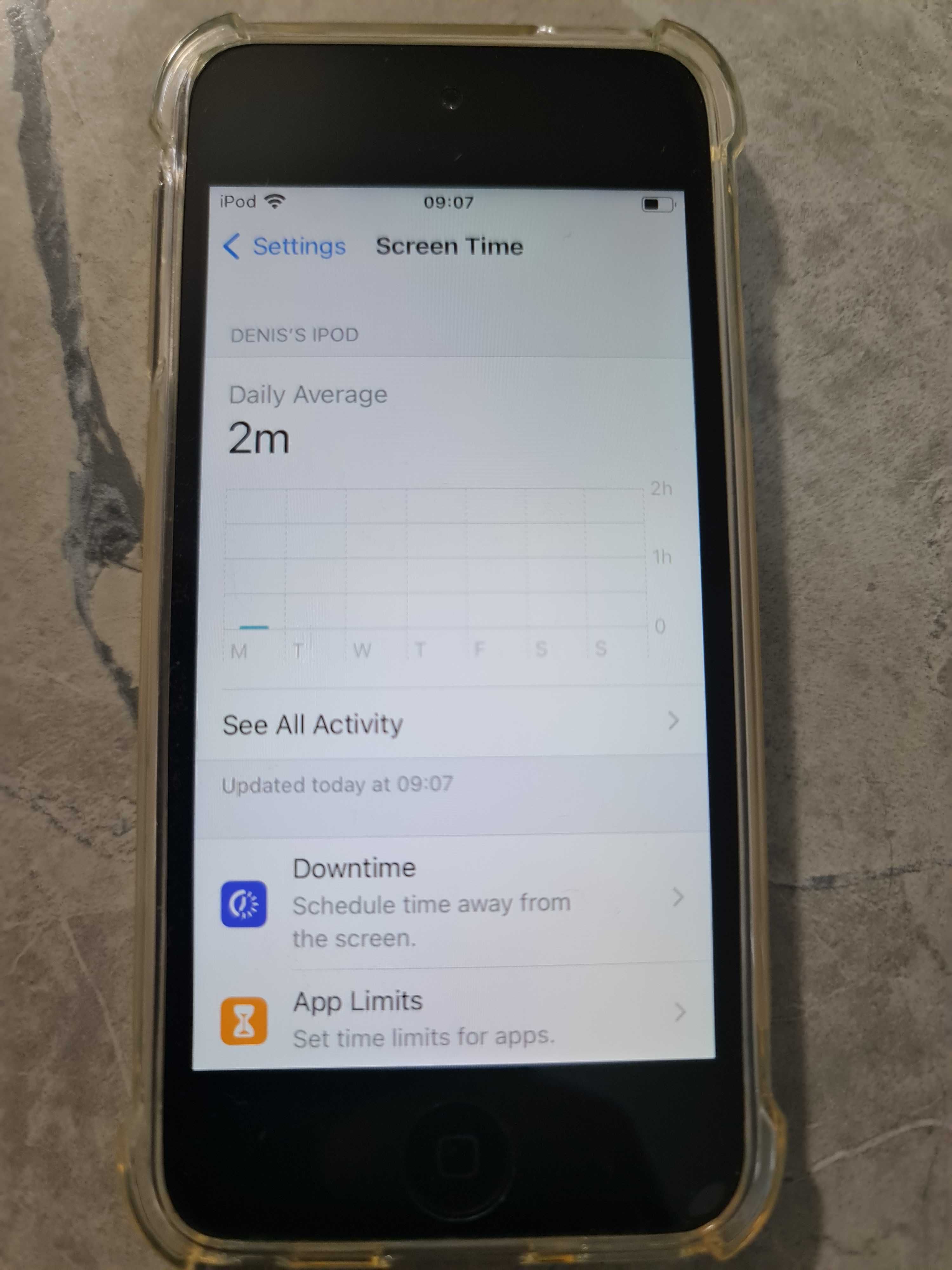 iPod Touch A2178 7th generation ca nou VAND/SCHIMB