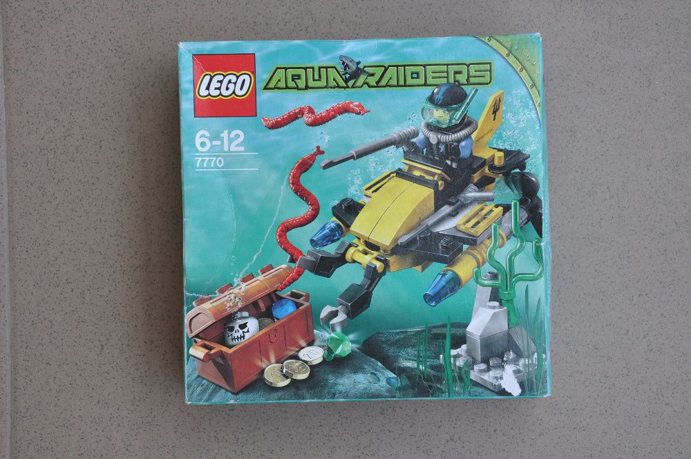 Lego Aqua Raiders 7770, 6-12 ani