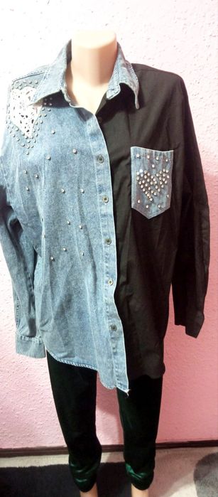 Рубашка для девушек и женщин размер-56