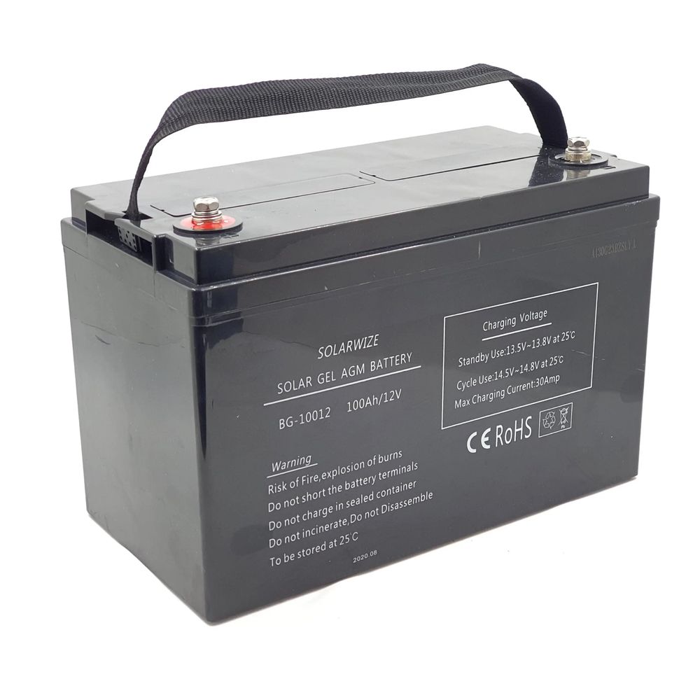 Гелевый аккумултор 12V 100Ah 150Ah 200Ah Akkumulyator [ +1 год гарантй