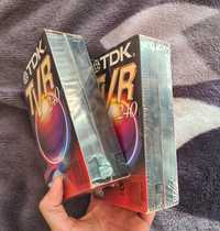 Casete Video VHS TDK TVR 240 Noi Pentru Inregistrari