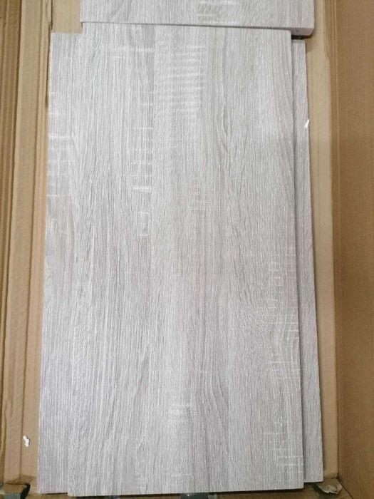 Стенен шкаф метал дърво индустриален дизайн отворена библиотека 137 см