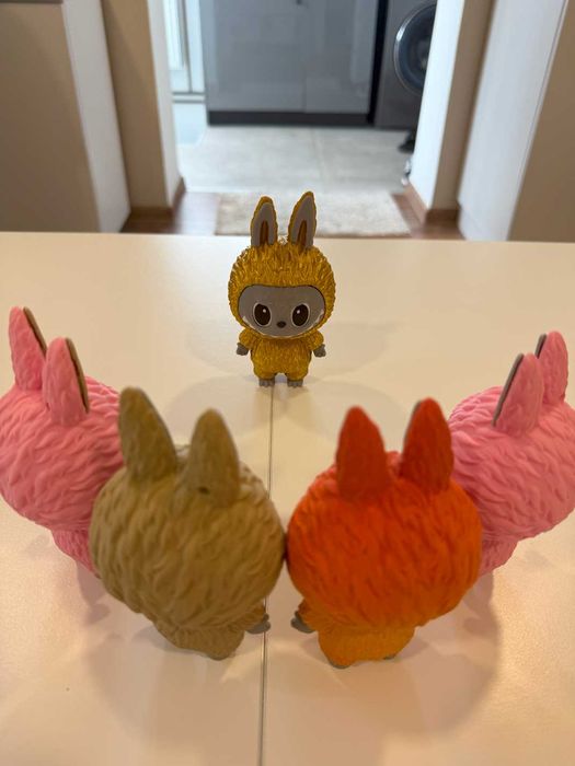 Figurine Labubu print 3D – alege culoarea!
