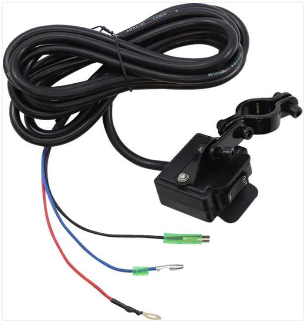 Контролер Соленоид Контактор Реле Копче за ЛЕБЕДКА 12V ATV UTV Can-Am