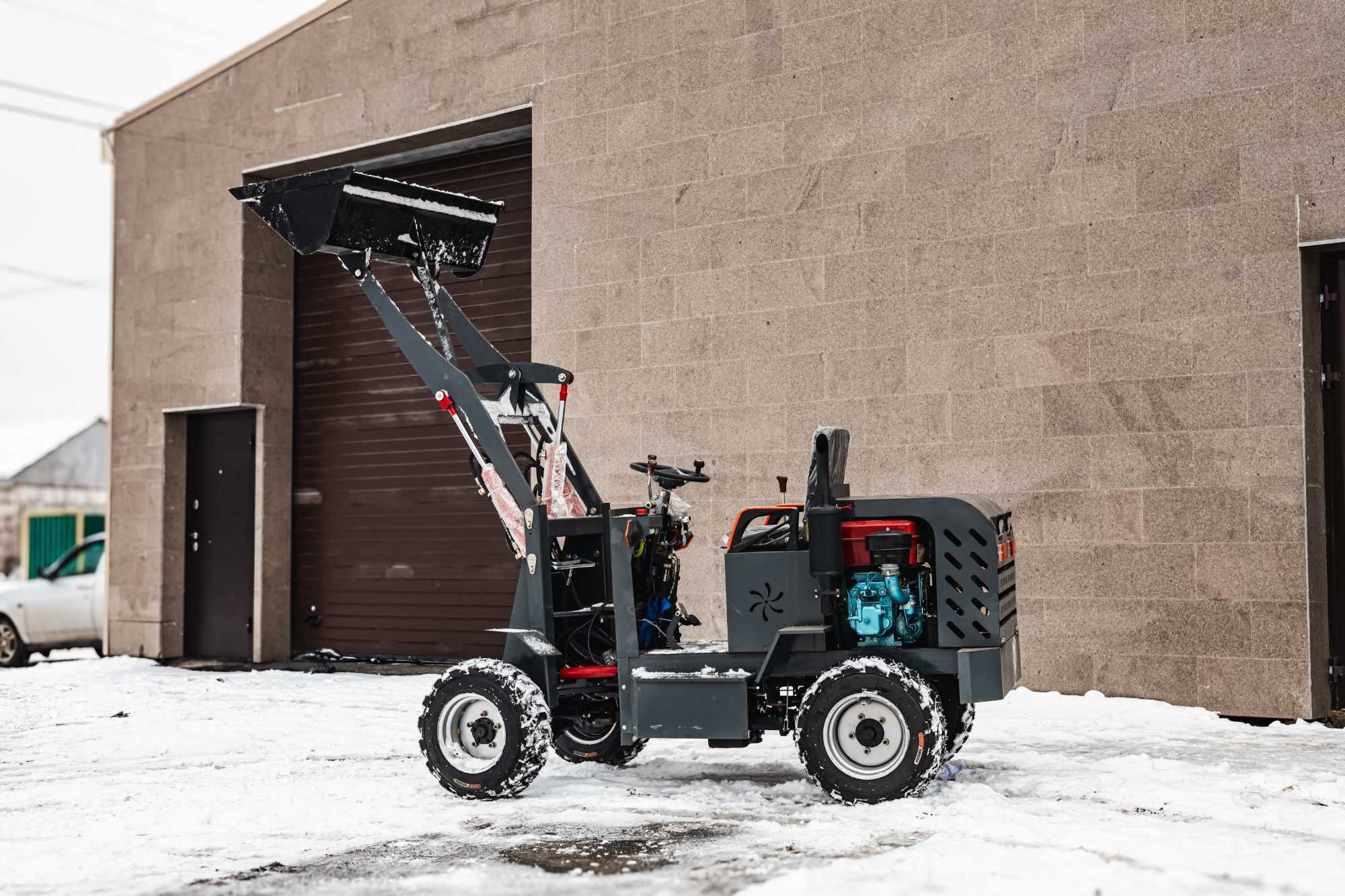 Мини-погрузчик погрузчик JAS 2.15 (4WD) Новый Минитрактор мотоблок *