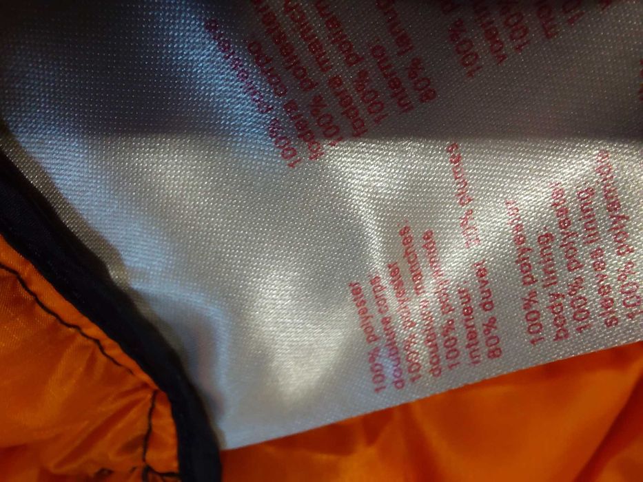 Lacoste Live пухено яке тип бомбър пухенка оригинал 80% пух тъмносиня