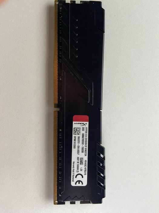 Оперативная память HyperX Fury 1 X 16 ГБ DDR4