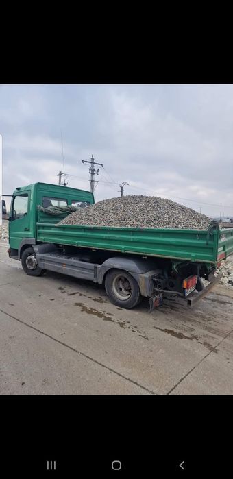 Transport nisip sort balast etc