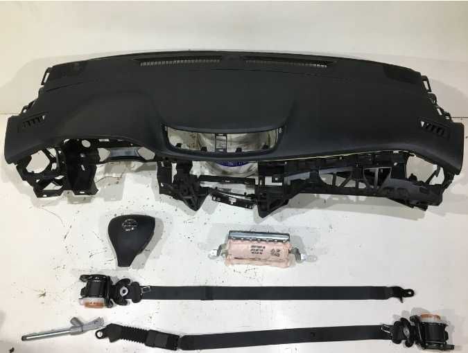 NISSAN QASHQAI 2 2014 - 2017 kit airbag - plansa bord - set centuri