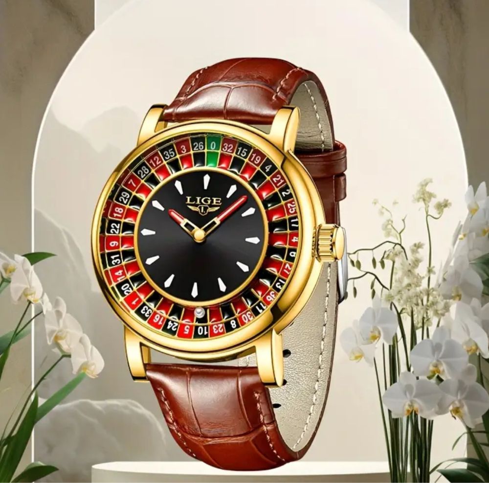 Ceas cu cadran ruleta