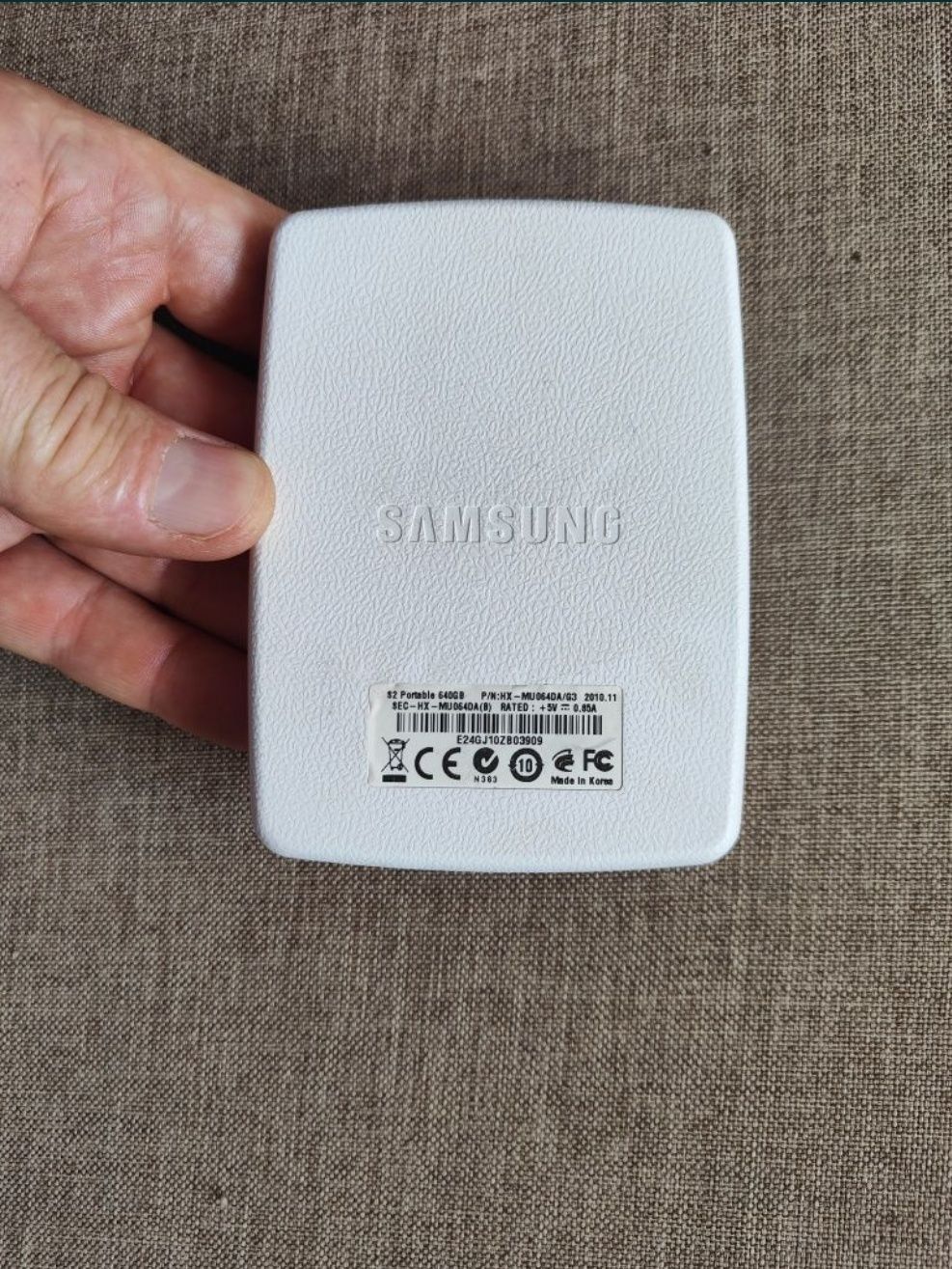 Samsung S2 Portabil 640GB 8MB 5400rpm USB,