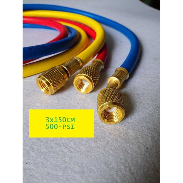 Set manometre pentru verificat freon în instalații frigotehnice 2 căi