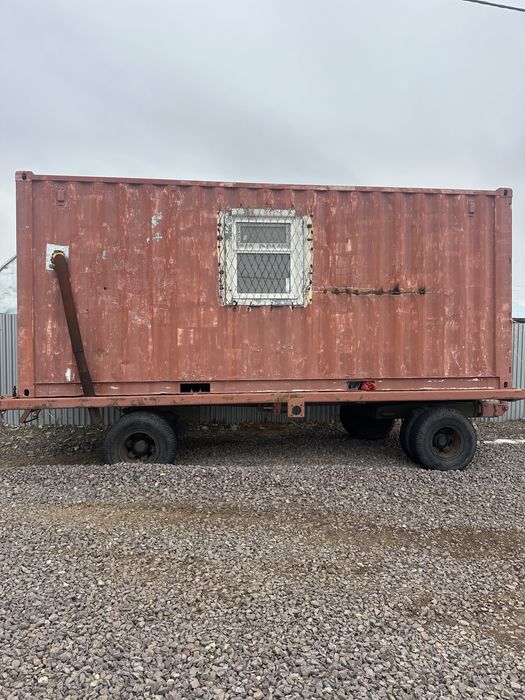 Продаю жилой контейнер на колёсах