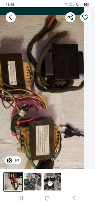 Transformatoare și difuzoare sistem genius