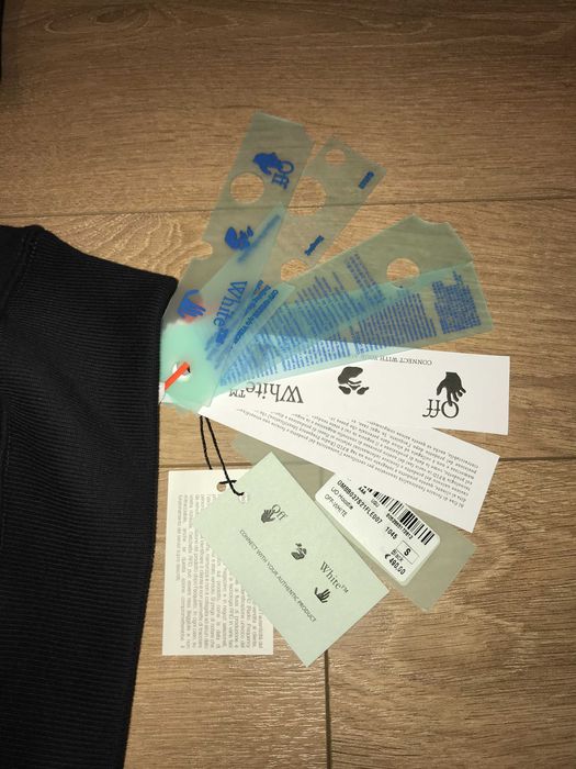 OFF-WHITE Liquid Mirko Print , Oversized - суичър, размер: S