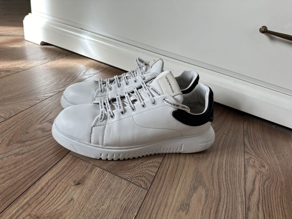 Sneakersi/adidasi Emporio Armani,nr 46,piele naturala