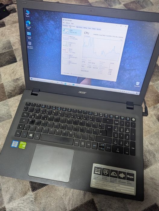 Acer low gaming i5 8gb Nvidia GeForce 2gb SSD