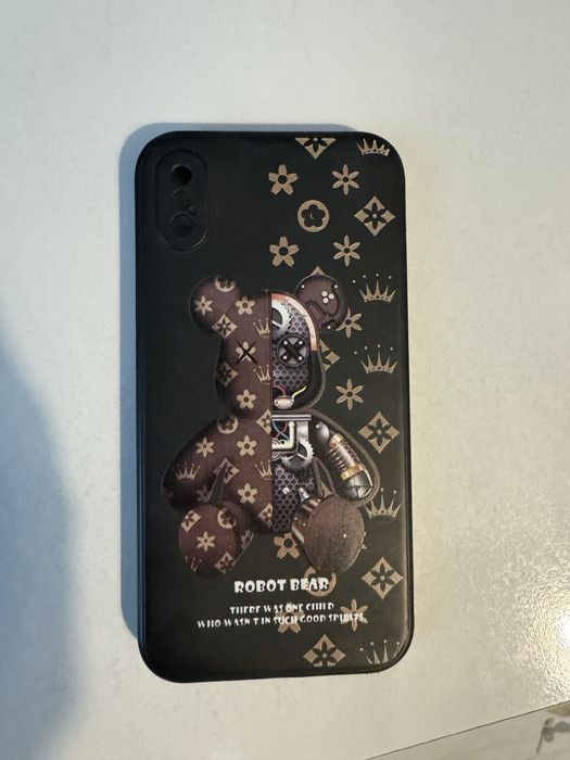 Кейс за iPhone XS -  Louis Vuiton мече