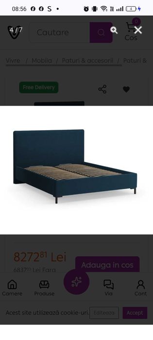 Pat dormitor 160x200