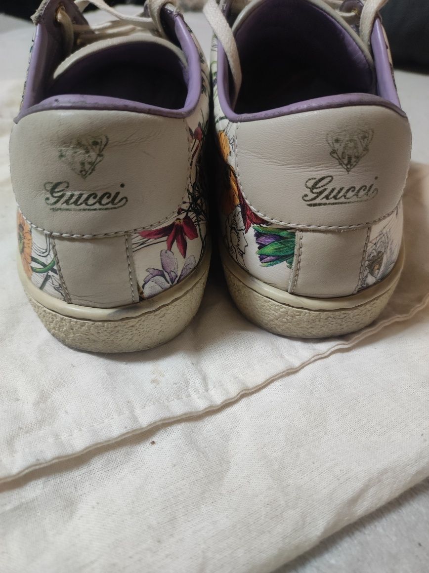 Оригинални Дамски Кецове Gucci Flora