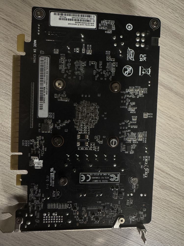 GTX 1630 palit GDDR6