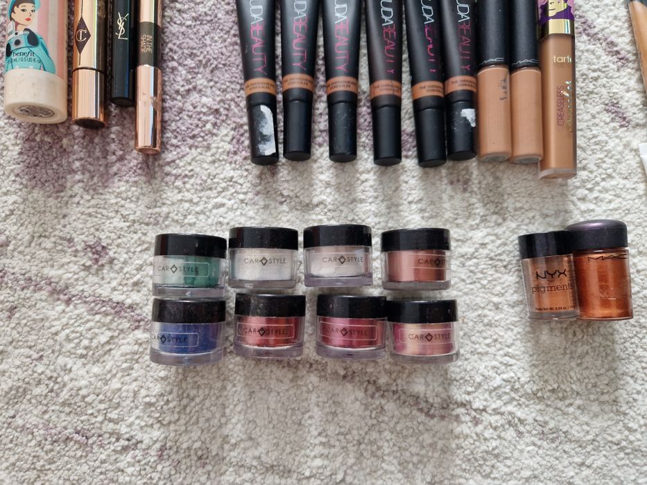 Lot Cosmetice Mac,Clarins,Huda,Kvd